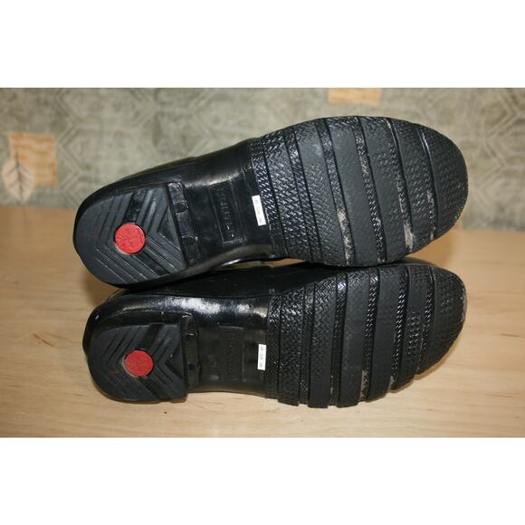 Hunter Deep Blue Ankle Rain Boots 8 / 39 - Picture 6 of 7